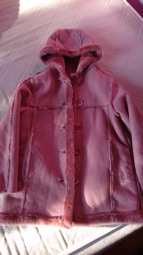 Detsky kozusok s kapucnou, 116