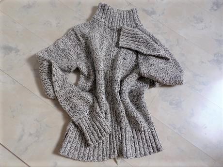 Melírovaný svetrík nike l/xl, nike,l