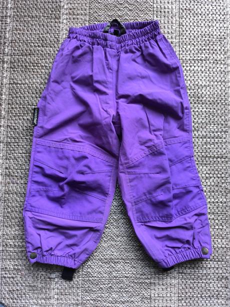 Detské technické outdoor nohavice, nepremokavé, skogstad,86