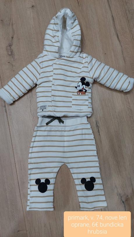 Suprava mickey, primark,74