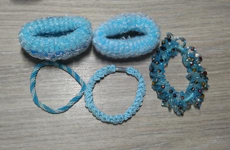 Babyblue sada gumičiek, 