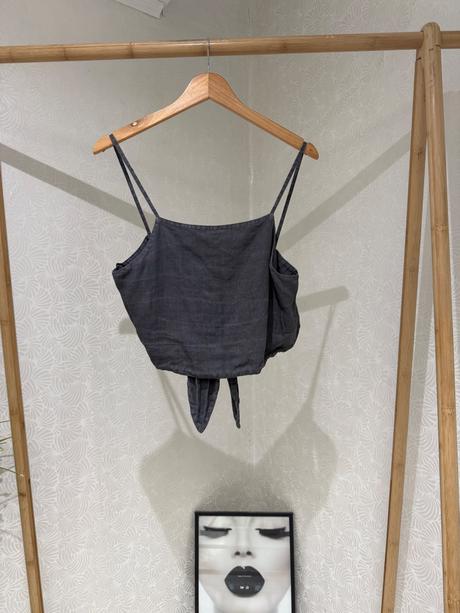 Lanovy top zara, zara,m