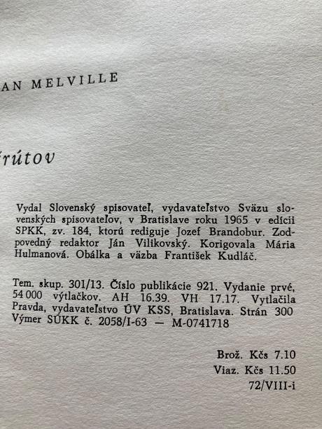 Raj ľudožrútov herman melville (1965), 