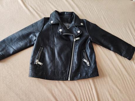 Detská kožená bunda, primark,86