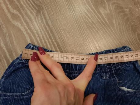 Riflové nohavice 104/110, 104