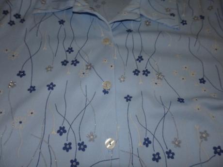 Bledomodre tricko, m