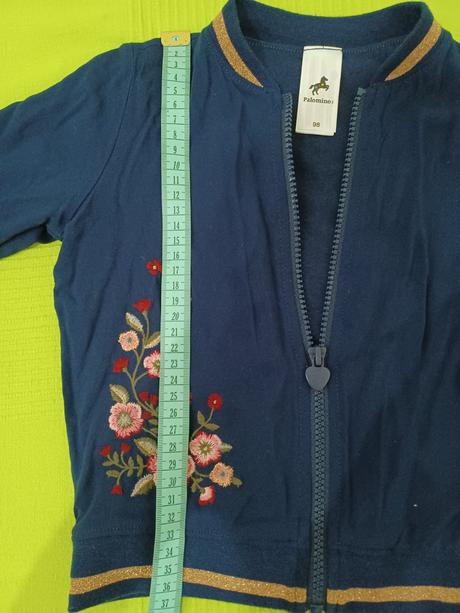 Bunda s výšivkou, palomino,98