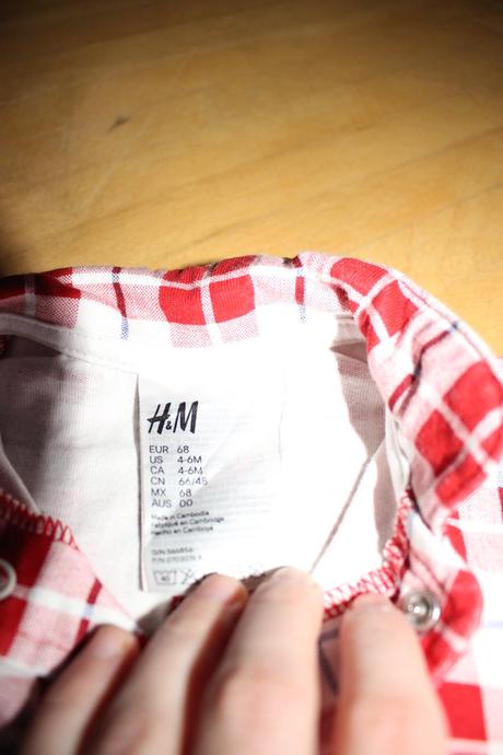 Detské body pyžamko, h&m,68