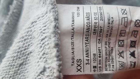 Mikinka, benetton,110