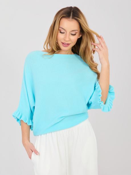 Dámsky sveter s netopierími rukávmi, 