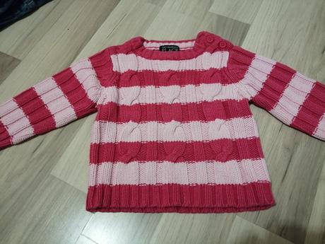 Teply pleteny svetrik, children's place,86