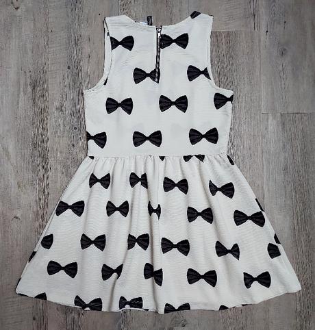 Šaty s mašličkami, h&m,m