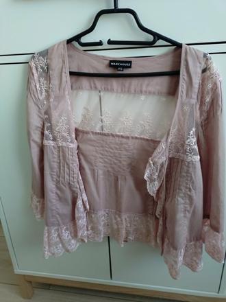 Čipkovaný top, warehouse,38