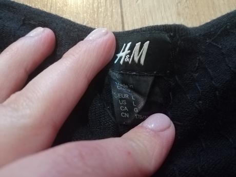Cierne tricko, h&m,m
