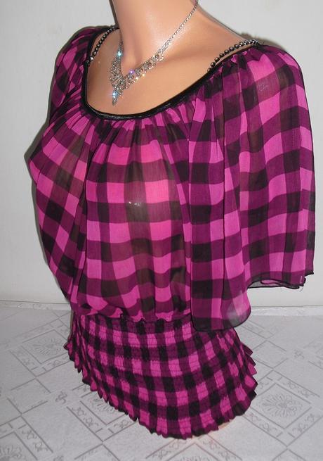 Karovana topikova bluzocka, s