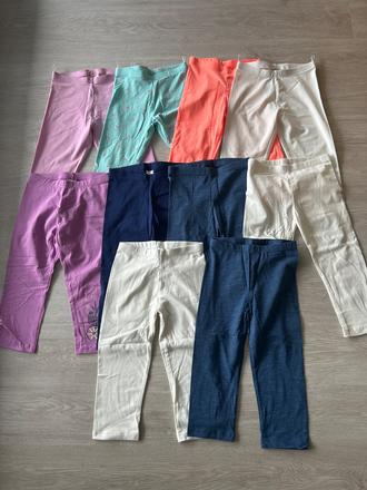 Dievcenske bavlnene 2/3 leginy vel. 134, palomino,134