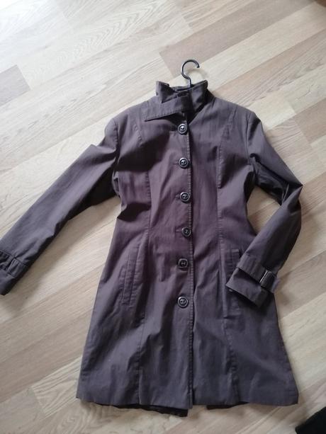 Čokoládovy trenckot /prechodný kabát, 40