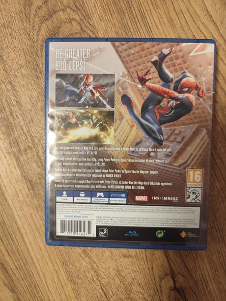 Hra spiderman ps 4, 