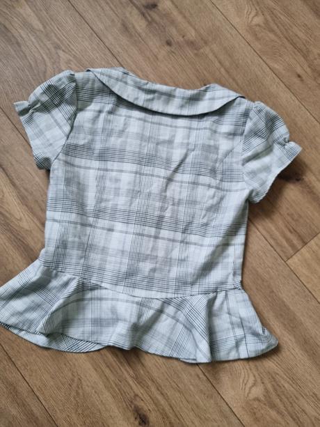 Sivé kárované letné sako orsay 38, orsay,38