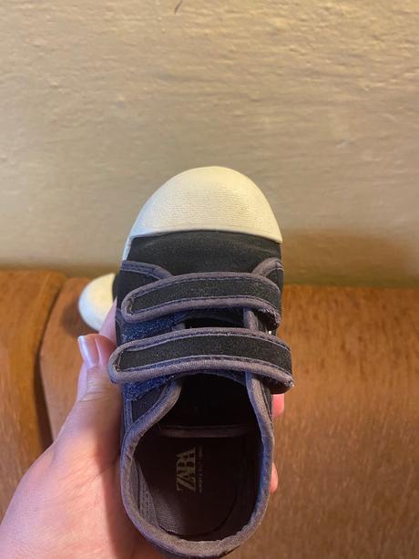 Bavlnené detské tenisky 24, zara,24