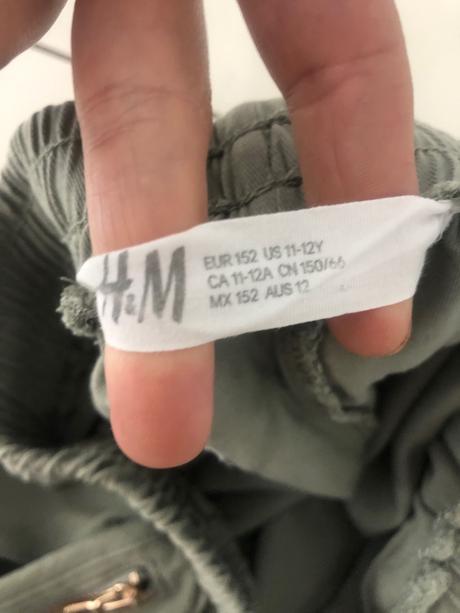 Kraťasy, h&m,152