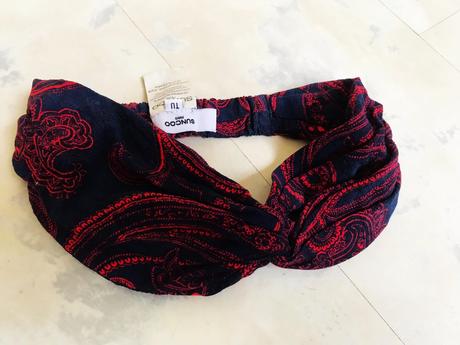 Šifónová čelenka,