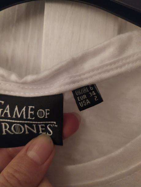 Biele tričko game of thrones, 34