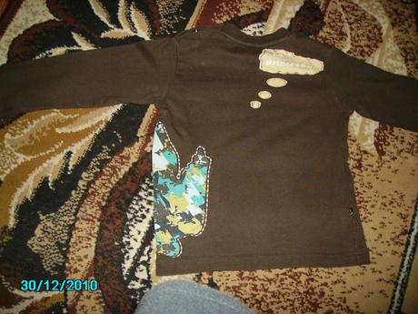 Tričko s dlhým rukávom, kenvelo,104