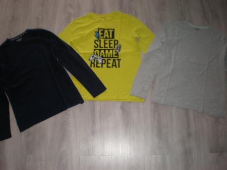 Tričká 3 ks, terranova,164