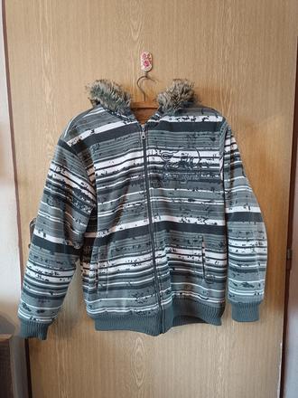 Pánska teplá mikina, s