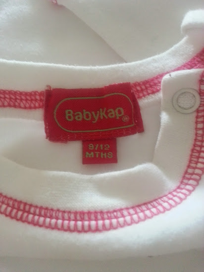 Tričko s mačičkou zn. babykap, 80