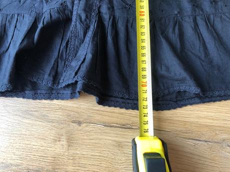 Čierna košeľa tunika, s