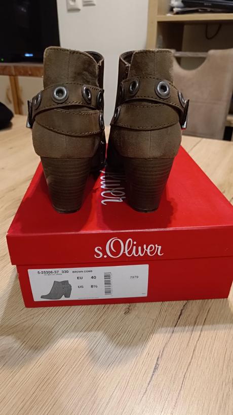 Topánky nové 40 kozenne, s.oliver,40