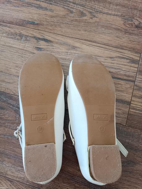 Biele slávnostné topánky, nelli blu,36
