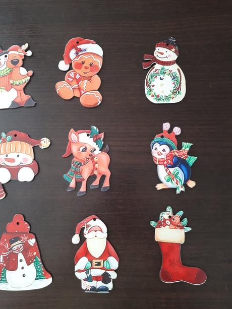 Drevené ozdoby na stromček, 