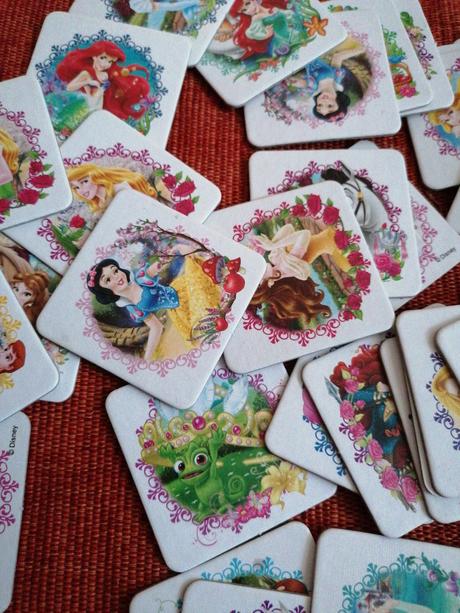 Drevené pexesso- princezny, 