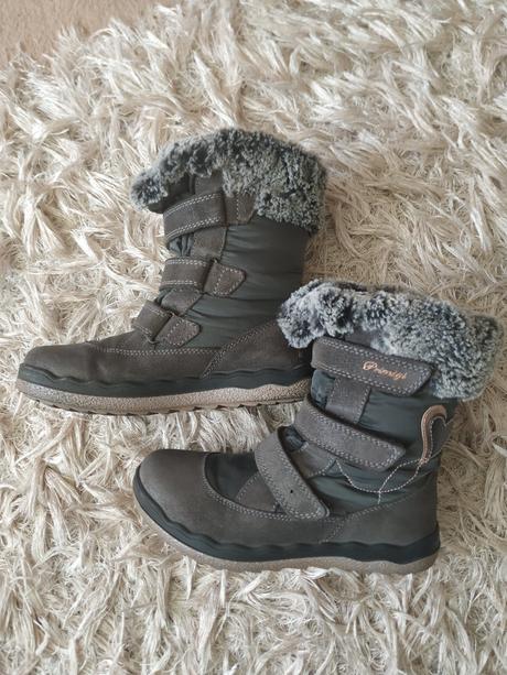 Dievčenské kožené čižmy primigi veľkosť 33, primigi,33