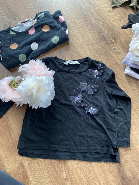 Tricko s netopiermi, h&m,98