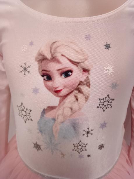Tanečný tricot, kostým elsa, disney 3-6r, 104-116,