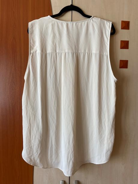 Krémová blúzka, h&m,xl