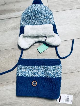 Nádherná teplúčka baranica s nákrčníkom, sergent major,110 / 116 / 122 / 128