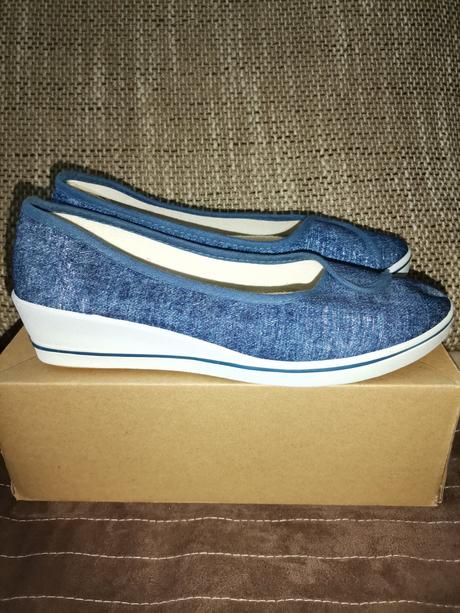 Dámske topánky, balerínky, plátenky č. 39, 39