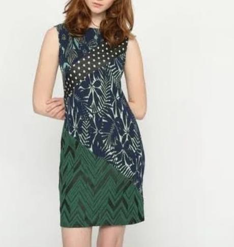 Desigual - letné elastické šaty veľ.m, desigual,m