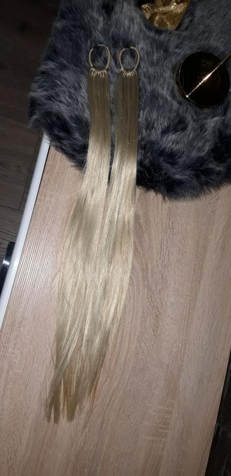 Dlhy cop na gumičke blond,