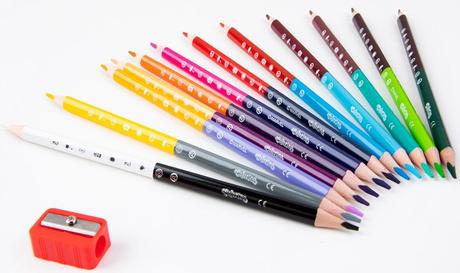 Colorino kids farebné ceruzky 12 ks/24 farieb,