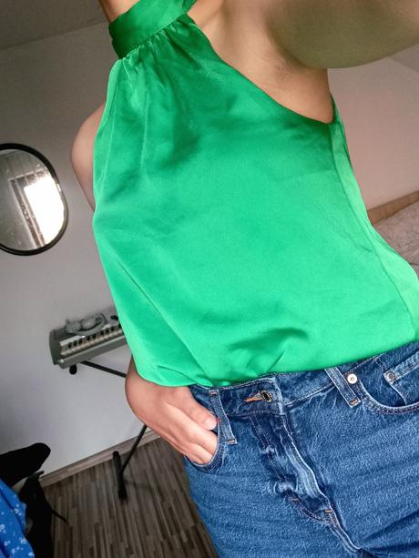 Saténová blúzka, new yorker,xl