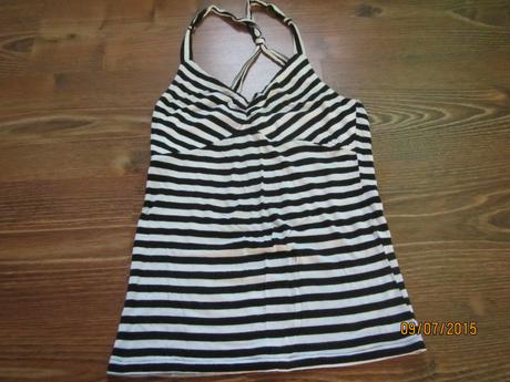 Ciernobiely topik, tielko, s