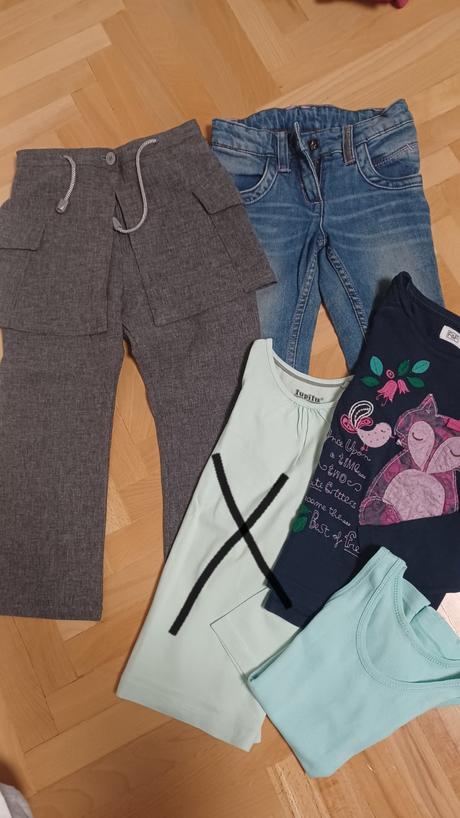 Mix oblečenia, veľ. 98/104, 86–98