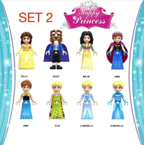 Mix postavičiek - typ lego - nové, nehrané,