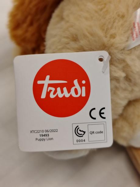 Luxusný levík trudi sweet col. lion, visačky, 0+,